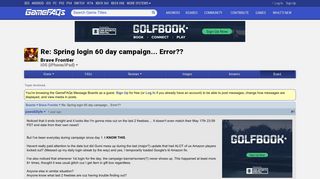Re: Spring login 60 day campaign... Error?? - Brave Frontier ...