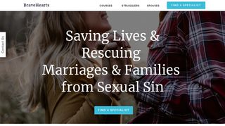 BraveHearts Home | BraveHearts | Sexual Integrity Discipleship ...