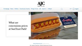 What are concessions prices at SunTrust Park? - AJC.com