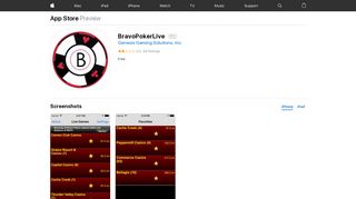 BravoPokerLive on the App Store - iTunes - Apple