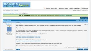 BrazilCupid.com - Roosh V Forum