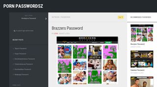 Brazzers Password – Porn PasswordsZ