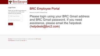 BRC Employee Portal