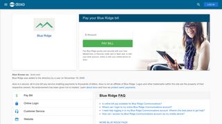 Blue Ridge: Login, Bill Pay, Customer Service and Care Sign-In - Doxo