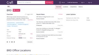 BRD company profile - Office locations, Competitors, Revenue ...