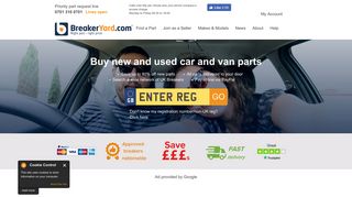 New and Used Car Part Directory - Breakeryard
