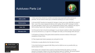 Autolusso Parts Ltd - Breakeryard