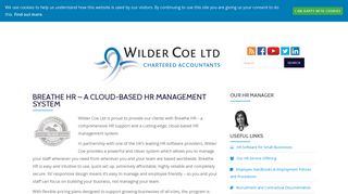 Breathe HR – A Cloud-based HR management system | Wilder Coe