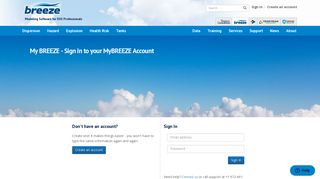Sign in to your MyBREEZE Account - BREEZE Software