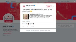 HSBC UK Breeze on Twitter: 