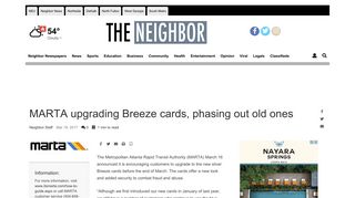 MARTA upgrading Breeze cards, phasing out old ones ...