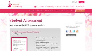Student Assessment | Breezin' Thru Theory | Online Music Theory ...