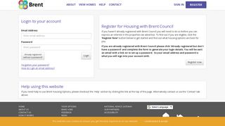 Brent Housing Options - Login - locata.org.uk