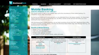 Mobile Banking | Brentwood Bank | Bethel Park, South Hills ...