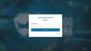 Sign in - The BrewDog Network