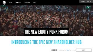 OUR NEW EQUITY PUNK FORUM - BrewDog