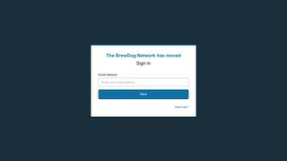 Sign in - The BrewDog Network