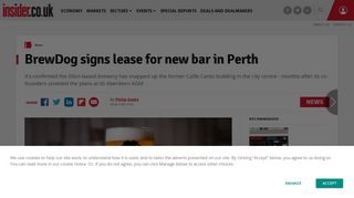 BrewDog signs lease for new bar in Perth - Business Insider