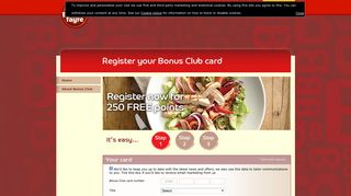 Register - Bonus Club