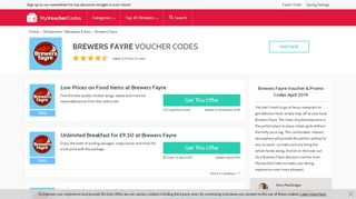 Brewers Fayre Voucher Codes & Discount Codes ...