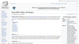 Briarcliffe College–Patchogue - Wikipedia