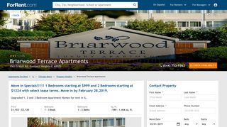 Briarwood Terrace Apartments For Rent in Prospect Heights, IL ...