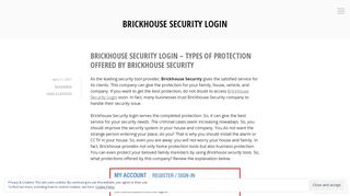 Brickhouse Security Login