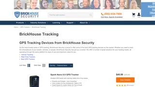 GPS Trackers by BrickHouse Security | GPS Tracking Devices