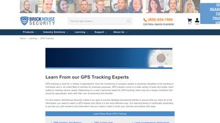 GPS Tracking - BrickHouse Security