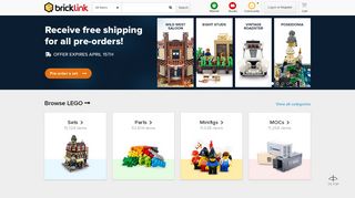 BrickLink - Buy and sell LEGO Parts, Sets and Minifigures