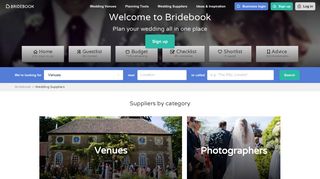 Wedding Suppliers | Bridebook