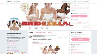 Bridezillas Casting (@Casting_Brides) | Twitter