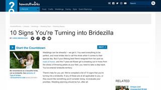 10 Signs You're Turning into Bridezilla | HowStuffWorks