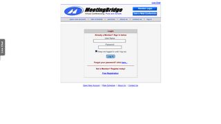 Login - MeetingBridge