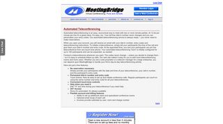 MeetingBridge: Webinar, Webinars, Web Conferencing Services