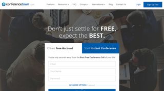 ConferenceTown.com: Best Free Conference Calling