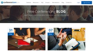 Free Conference Calling Blog | General | ConferenceTown.com