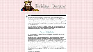 Play Bridge Online - BridgeDoctor