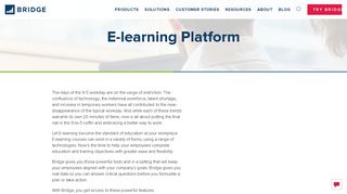 E-learning Platform | Bridge - Bridge by Instructure