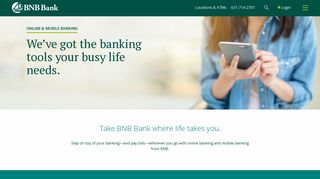 Personal Online Banking | BNB Bank