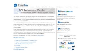 PCI Reference Center - BridgePay: The Future of Payments