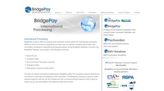 International Processing - BridgePay: The Future of Payments