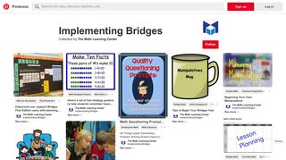 8 Best Implementing Bridges images | Bridges math, Teaching math ...