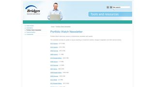 Portfolio Watch Newsletter - Bridges Financial Services
