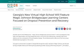 Georgia's New Virtual High School Will Feature Magic Johnson ...