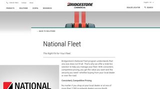 National Fleet - Bridgestone Commercial Truck Tires