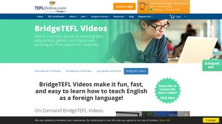 BridgeTEFL Videos - TEFL Online