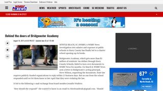 Behind the doors of Bridgewater Academy - WMBF News