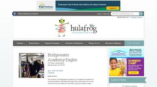 Myrtle Beach, SC Vote for us! Bridgewater Academy Eagles - Hulafrog