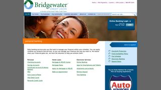 Bridgewater Credit Union - Personal Banking